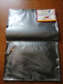 Storage folder for instruction booklets Nissan gray, Used part.( 20230425 )
