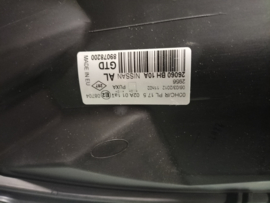 Headlamp assy-left-hand Nissan Note E11 26060-BH10A Original.