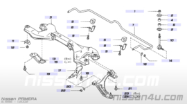 Onderste draagarm rechts Nissan Primera P11/ WP11 54500-2F500