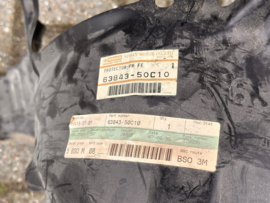 Protector-front fender, left-hand Nissan Sunny N14 63843-50C10 Original.