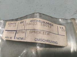 Hoofdsproeier #92 carburateur A10/ A12/ A14 Datsun/ Nissan 16033-18017 A10/ B110/ B210/ E10/ F10/ N10 Origineel.