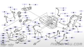 Brandstofpomp Nissan 17042-5F600 K11/ P11/ WP11 Nieuw (0 580 453 310)