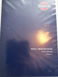 Service manual '' Model N16 series '' Volume 1 SM0E00-0N16E0E Nissan Almera N16