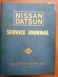Nissan Datsun service journal map met verzameling Service bulletin's