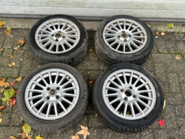 15 inch aluminium velgen set met band 195/50R15 (20261024)