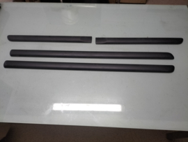 Zwarte sierlijstenset Nissan Micra K12 KE760-AX520 Orgineel.