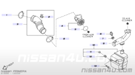 Motorluchttemperatuursensor Nissan 22630-1S700 CA33/ D22/ D22S/ LCD22/ N16/ P11/ R50/ V10/ WP11 Gebruikt.