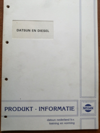 Produktinformatie Datsun en diesel