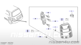 Achterlicht links Nissan Micra K11 B6555-5F301