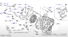 Control unit automaatbak Nissan Micra K11 31036-41B01