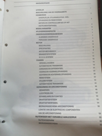 Product bulletin volume 22 '' Nissan 200SX model S13 '' Introduktie mededeling. Gebruikt.