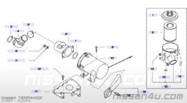 Luchtfilter Nissan Terrano2 R20 16546-7F000 nieuw