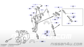 Verstuiverleiding 4 TD27TI Nissan Terrano2 R20 16683-7F407