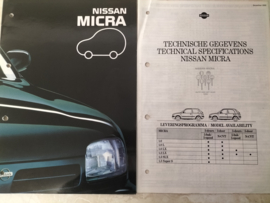 Brochure Nissan Micra K11 1993 20250319