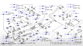 Middendemper Nissan Primera Wagon W10 1.6 20030-88N00