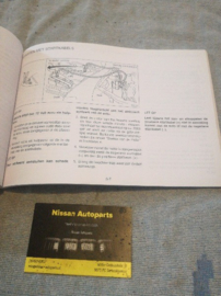 Instructieboekje '' Nissan Serena C23 '' OM8D-0C23E0E