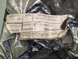Finisher-door corner, left-hand Nissan Micra K10 96319-04B10 Original.