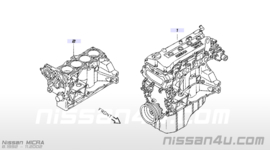 Motorblok CG10DE Nissan Micra K11 10102-41FSB