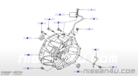 Inschroefkoppeling oliekoelerbuis Nissan Micra K11