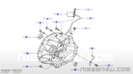 Oliekoelerleiding automaatbak Nissan Micra K11