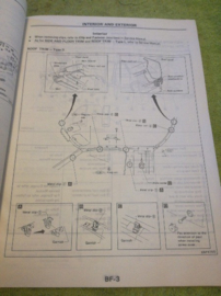 Service manual ''Model D21 series Supplement-II'' Nissan Pickup D21