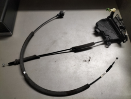 Lock & remote control, assy-front door, left-hand Nissan Micra K14 80501-5FA1A Used part.