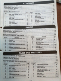 Collision parts catalog model D21 series Nissan King Cab D21 EC-082