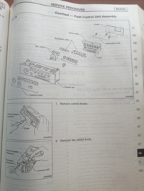 Service manual '' Model A32 series Nissan Maxima A32 '' SM4E-0A32E0 Used part.