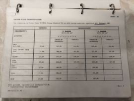 Handboek ''Nissan reparatietijden'' Gebruikt. (20250327)