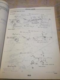 Service manual ''Model D21 series Supplement-VIII'' Nissan Pickup D21