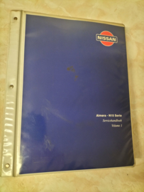 Servicehandboek Almera - N15 serie Volume 1 pre-facelift-model SM5D-0N15E0E Gebruikt.
