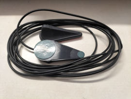 Universele plakantenne voor telefoon en radio (Haaienvin) MCA 18 90 Twin Hirschmann 921 222-001 (20251021) Nieuw.