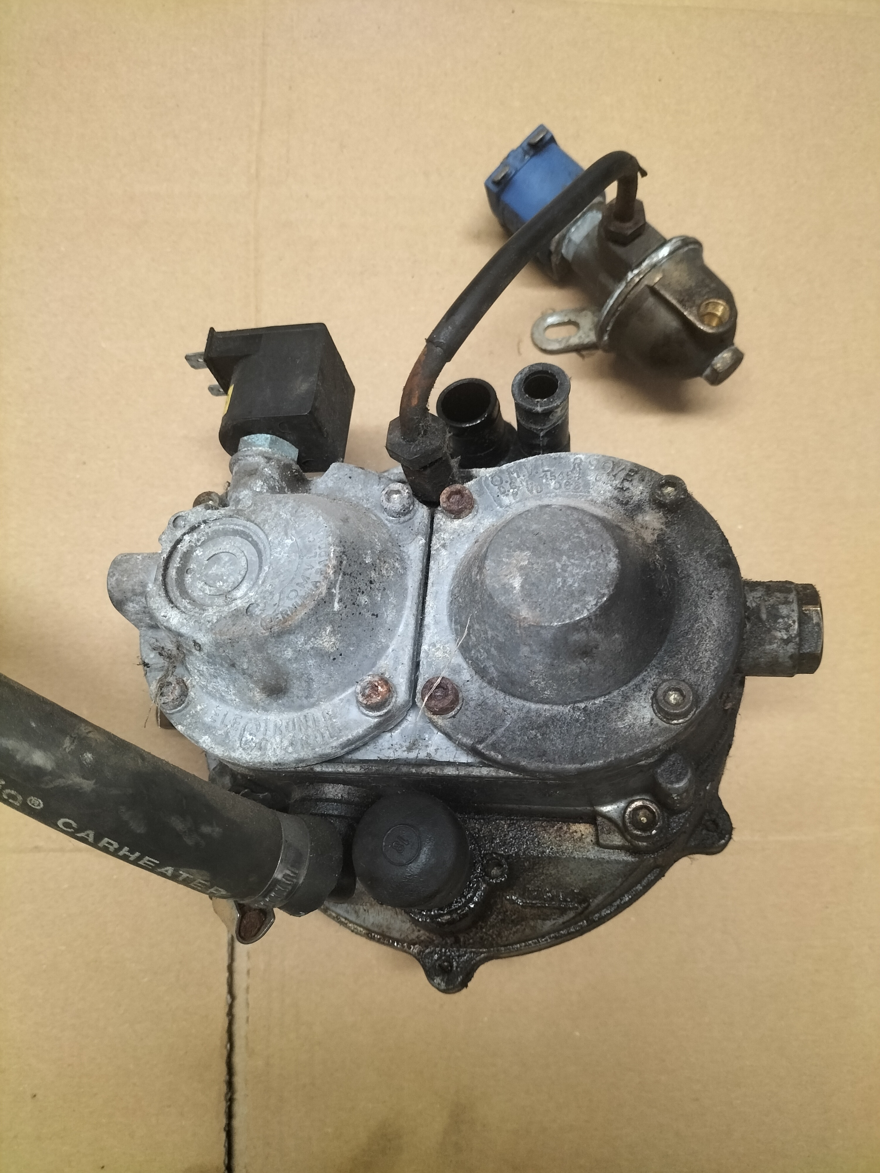 LPG verdamper Datsun Cherry E10 REG K901512 (20250805) Gebruikt.