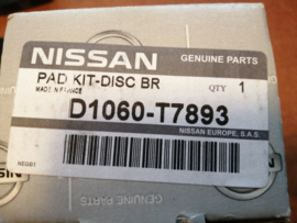 Remblokset vooras Nissan D1060-T7893 160/ E24/ Y60/ Y61