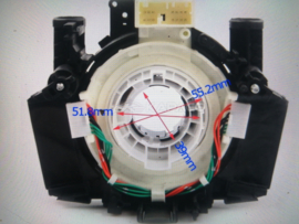 Body-combination switch / sensor assy steering angle / airbag clock spring Nissan 25567-BT25A D40/ E11/ J10/ JJ10/ R51 New.