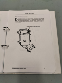 Cursusboek Technische introductie Nissan Almera N16 20260418 Gebruikt.