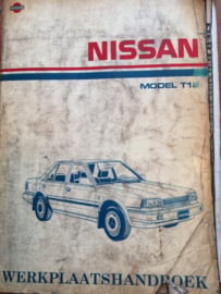 Werkplaatshandboek '' Model T12 '' SM6D-0T12G0 Nissan Bluebird T12