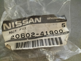 Nut-fix, exhaust tube Nissan 20602-41G0A Original.
