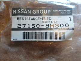 Heater resistor Nissan 27150-8H300 F24/ J10/ T30 Original.