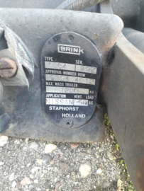 Tow bar Nissan type 1584 Used part.(20250426)