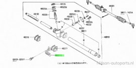 Stuurhuisrubber Nissan Micra K10 48376-01B00 Gebruikt.