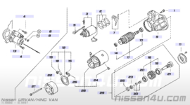 Startrelais Nissan 23343-10T01 C22/C23/D21/E24/WD21