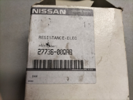 Resistor airconditioning Nissan Primastar X83 27736-00QAB Origineel.
