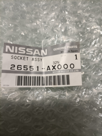 Socket assy-rear combination lamp Nissan Micra K12 26551-AX000 Original.