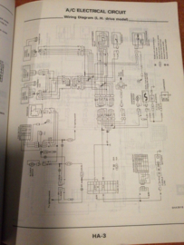 Service manual '' Model K10 series '' Suplement-I Nissan Micra K10 SM4E-K10SG0 Used part.