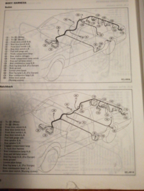 Service manual '' Model T11 series'' Nissan Stanza T11 SM2E-0T11G0 Used part.