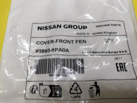 Afdekkap paravan links Nissan Juke F16 66895-6PA0A Origineel.