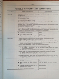 Service manual '' Model B210 series  1st. revision '' Datsun Sunny 120Y B210 SM6E-B210G0 (070240)