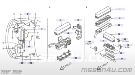 Kabelboom startmotor Nissan Micra K11 24077-5F000
