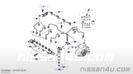 Afdichtring verstuiver M9R dieselmotor Nissan 16635-00Q0A Origineel.
